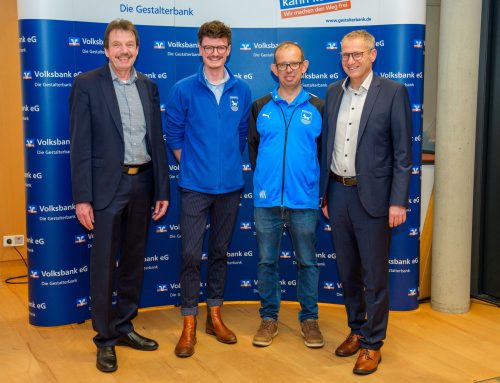 Volksbank sponsert Jugendcontainer